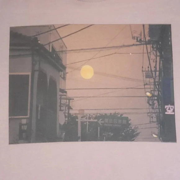 MissGuided Women's Short  Sleeve Pink Sunset T-Shirt NWOT Size Tall US-8 - Picture 4 of 6